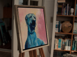 Moody Dane - painting by JJosefsen