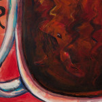 One more cup - acryl on canvas JJosefsen